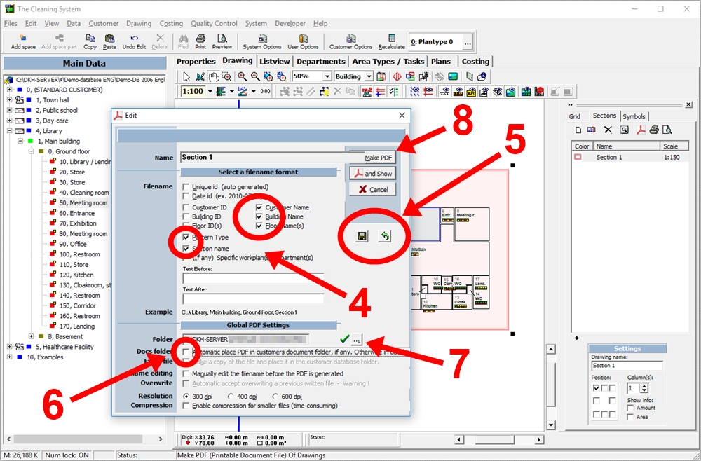 Kina pinion klima How to save a print section in PDF format? | dataknowhow.com